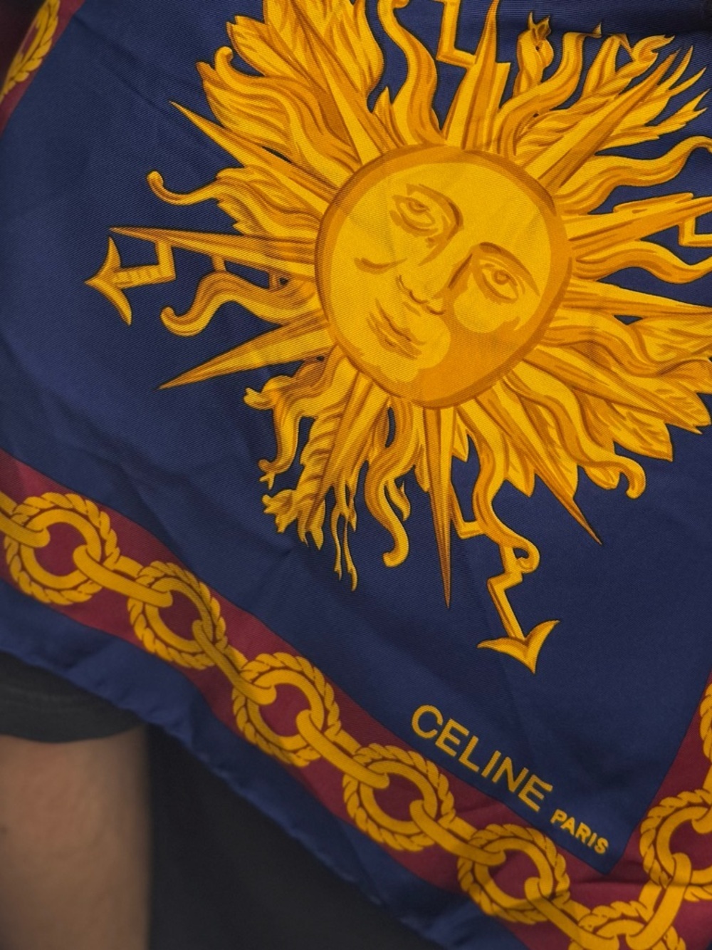 CELINE SILK SCARF
